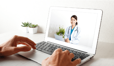 オンライン診療で自宅にいても簡単に